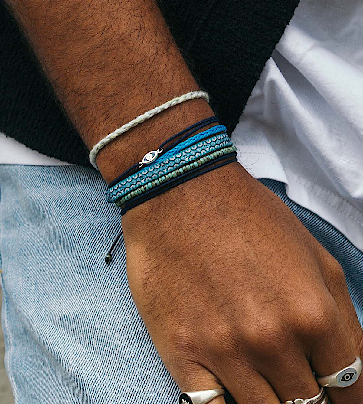 The Athens Stack-Bracelet-Kompsós