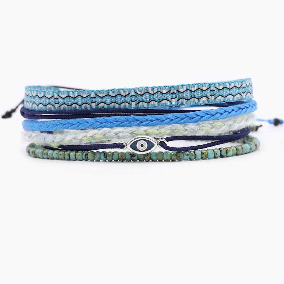 The Athens Stack-Bracelet-Kompsós