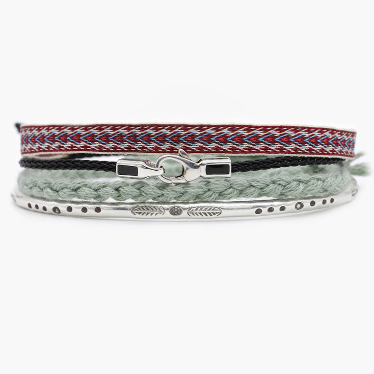 The Bali Stack-Bracelet-Kompsós