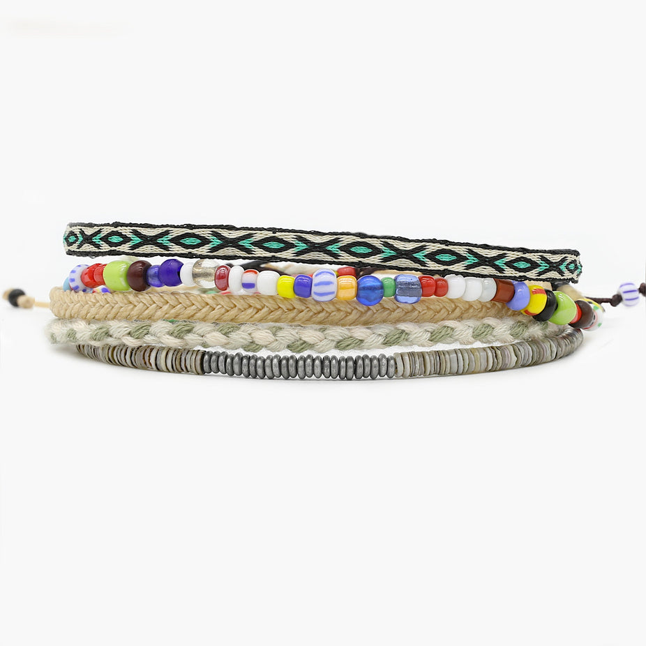 The Bodrum Stack-Bracelet-Kompsós