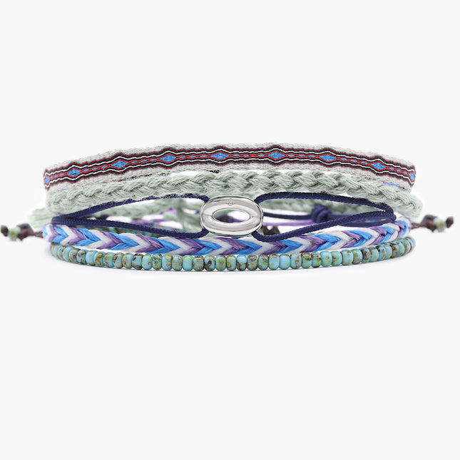 The Cap-Ferrat Stack-Bracelet-Kompsós