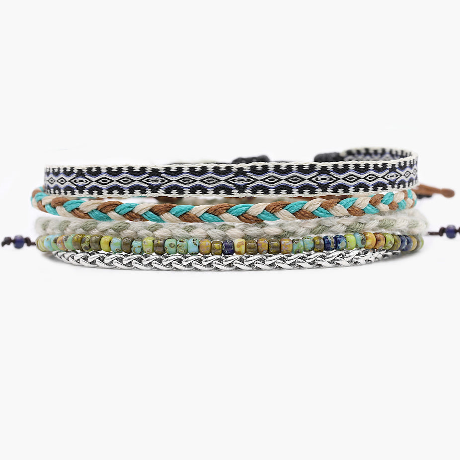 The Cartagena Stack-Bracelet-Kompsós