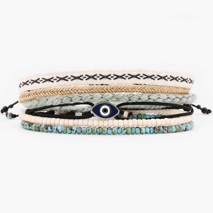 The Cotswolds Stack-Bracelet-Kompsós