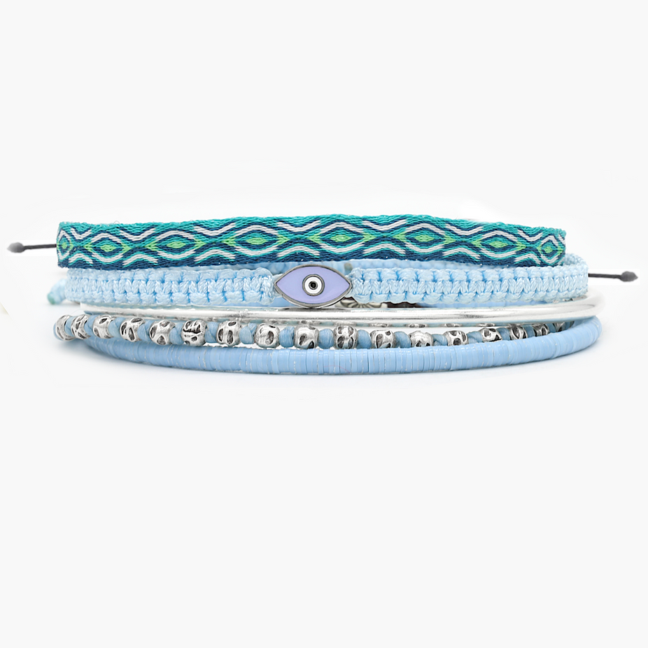 The Eden Roc Stack-Bracelet-Kompsós