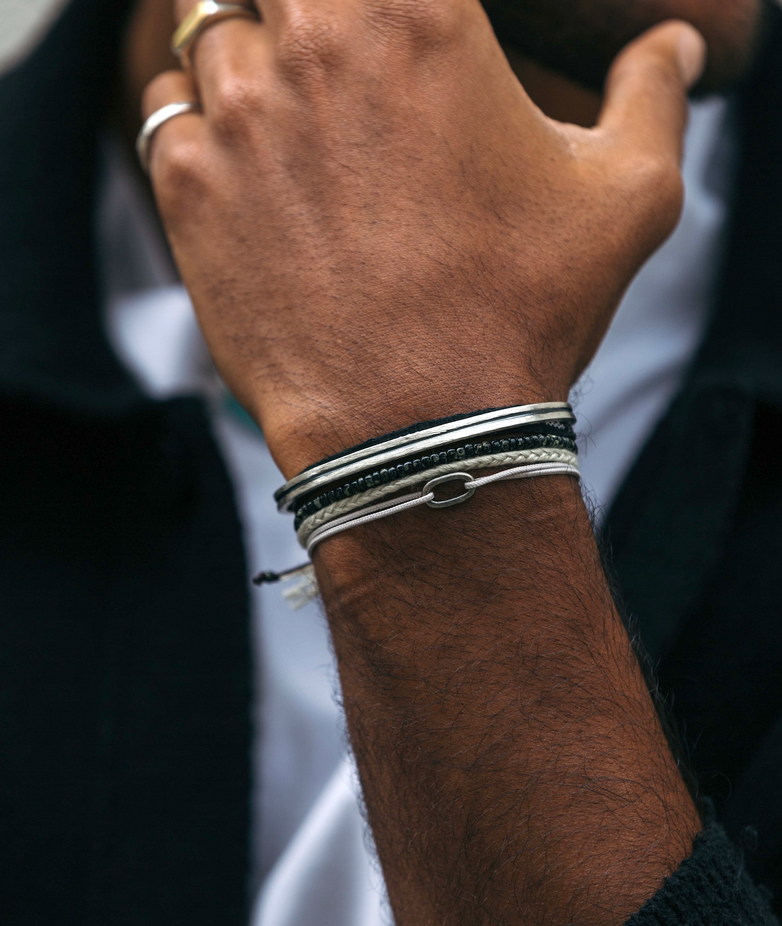 The Monochrome Stack-Bracelet-Kompsós