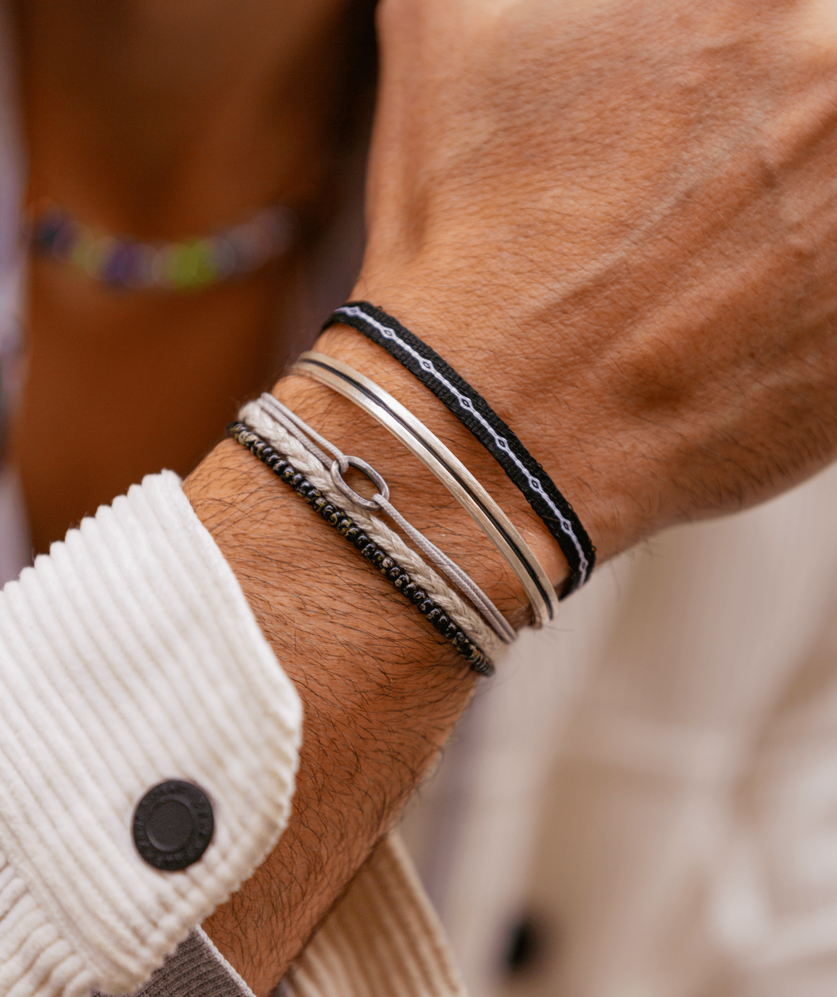 The Monochrome Stack-Bracelet-Kompsós