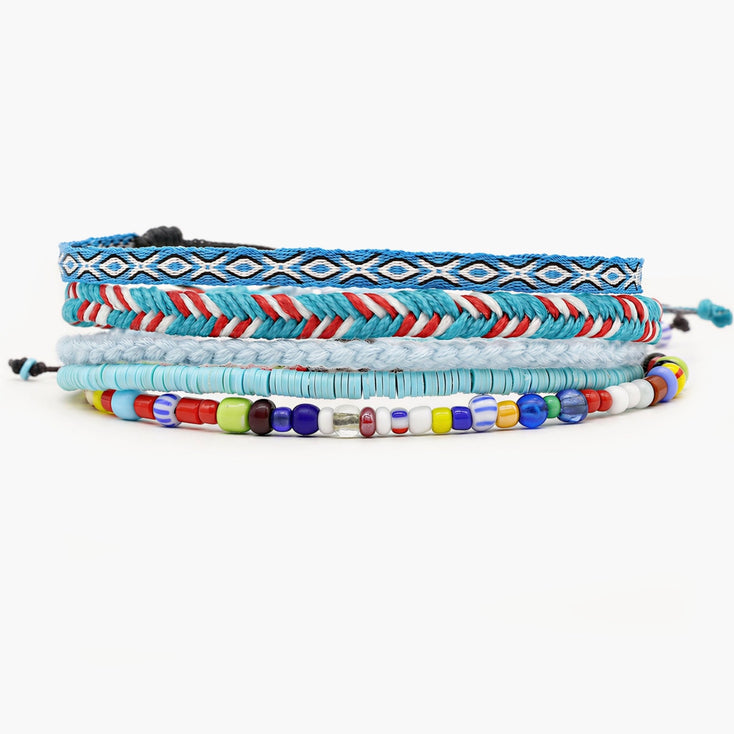 The Mykonos Stack-Bracelet-Kompsós