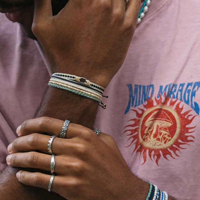 The Nomade Stack (Copy)-Bracelet-Kompsós