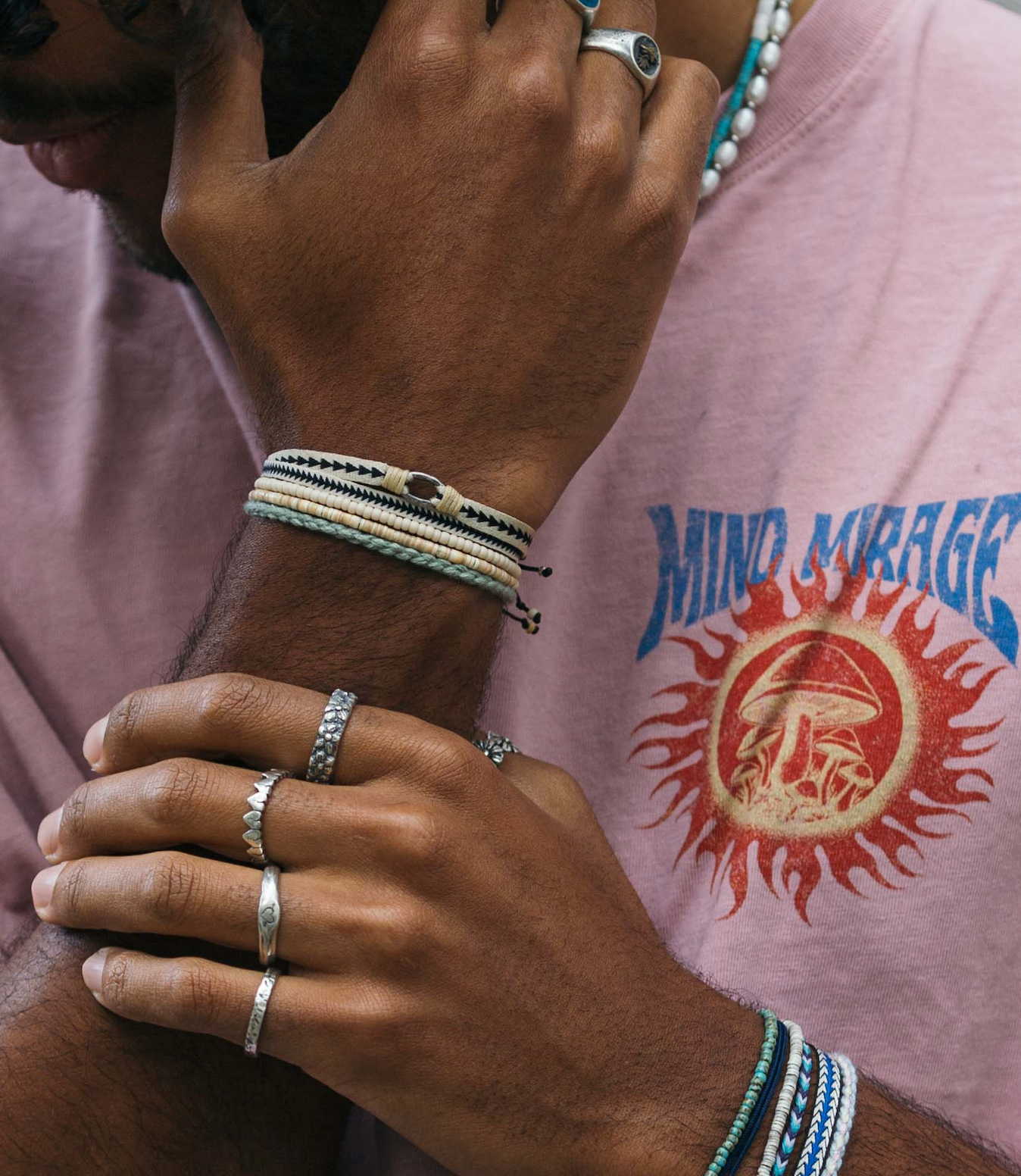 The Nomade Stack (Video 4)-Bracelet-Kompsós