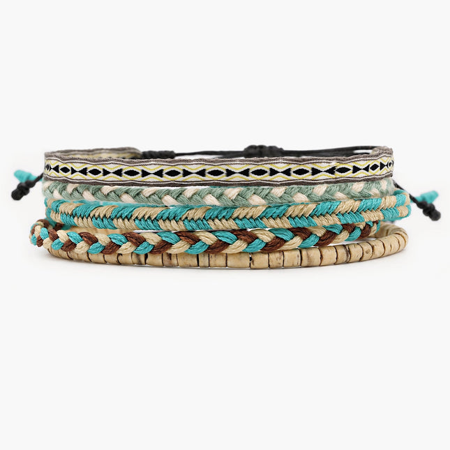 The Shaman Stack-Bracelet-Kompsós