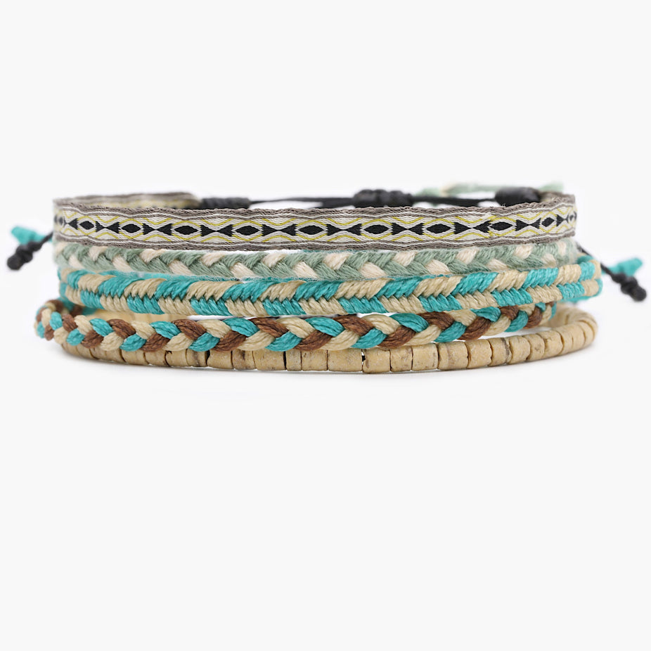 The Shaman Stack-Bracelet-Kompsós