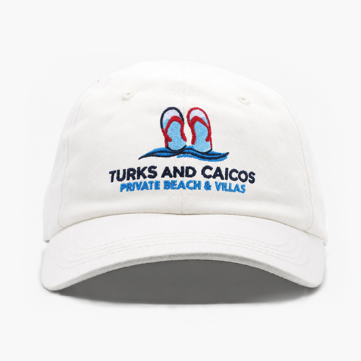 Turks And Caicos Souvenir Daddy Cap (Off-White)