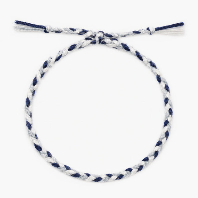 Pranayama Cotton Bracelet (Multicolours) - Kompsós