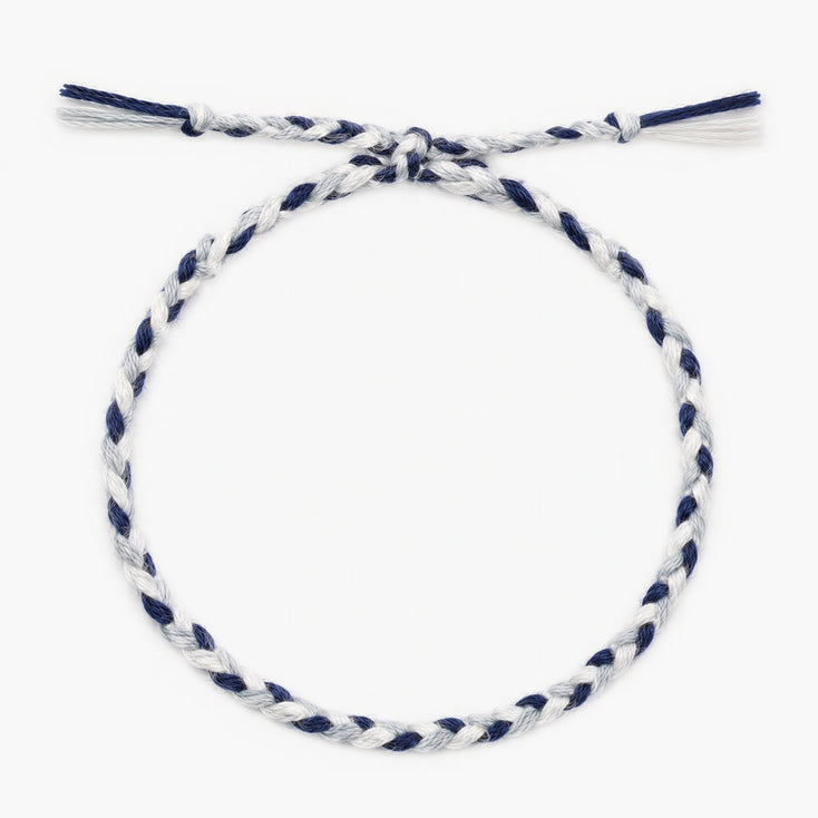 Pranayama Cotton Bracelet (Multicolours) - Kompsós