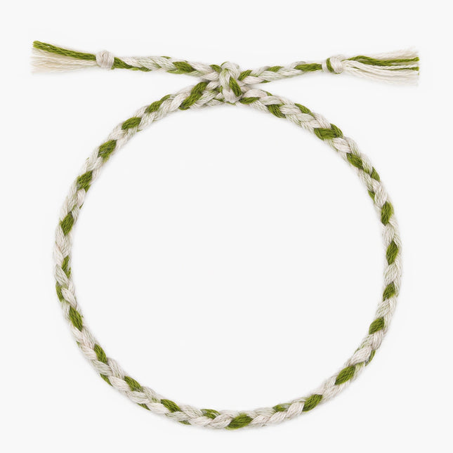 Pranayama Cotton Bracelet (Multicolours) - Kompsós