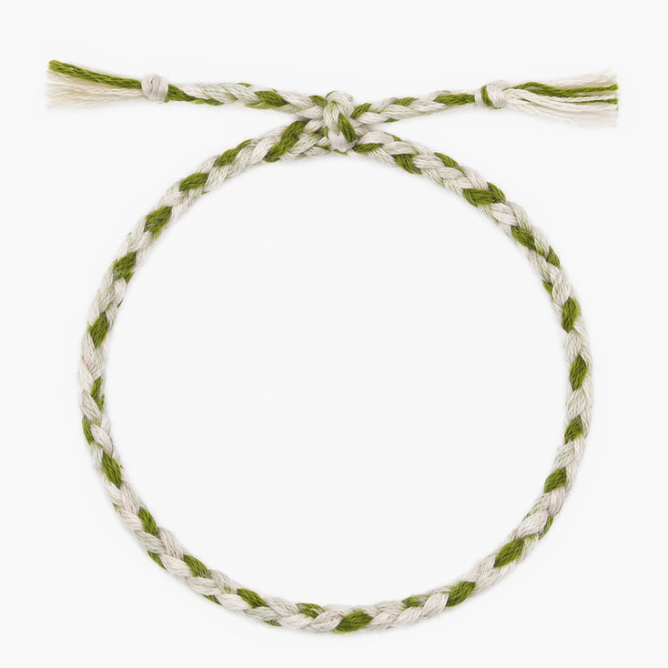Pranayama Cotton Bracelet (Multicolours) - Kompsós
