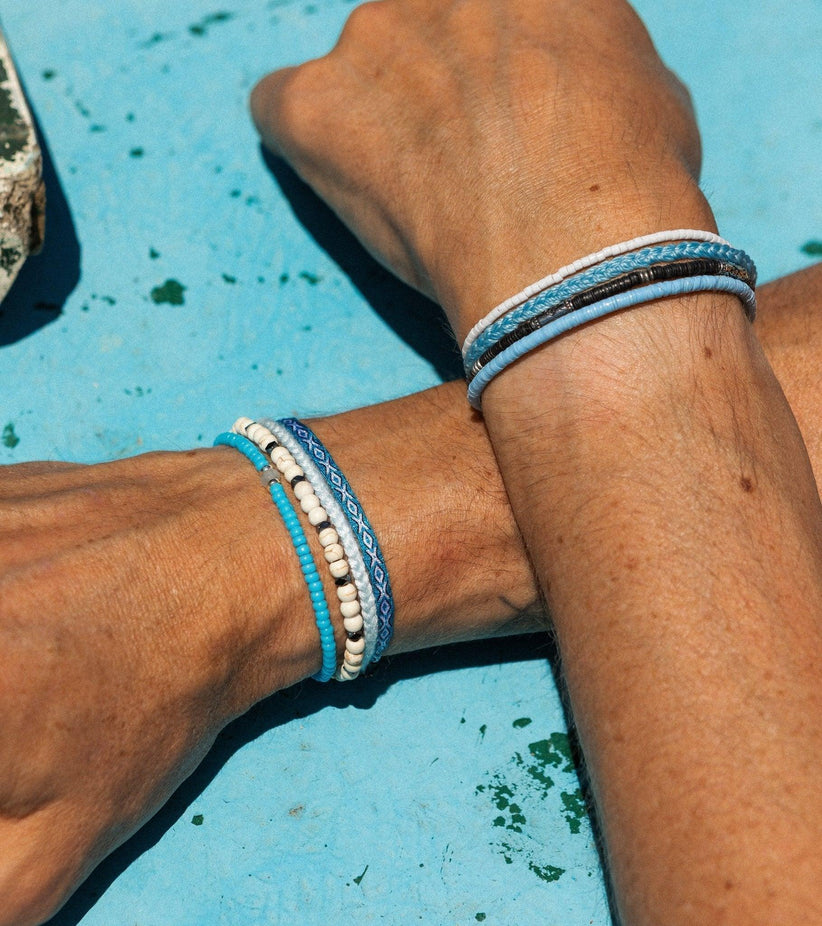 2mm Beads Dandy Bracelet (Light Blue)-Kompsós
