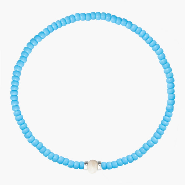2mm Beads Dandy Bracelet (Light Blue)-Kompsós