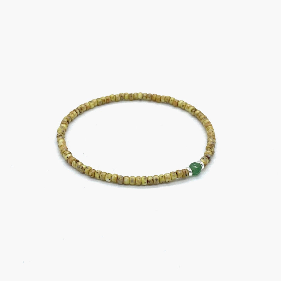 2mm Beads Dandy Bracelet (Sand)-Kompsós