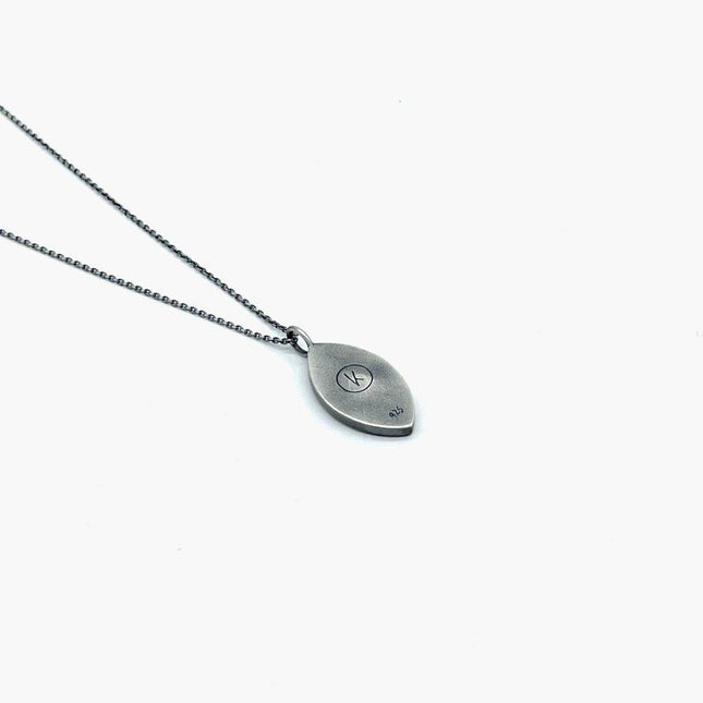 Evil Eye "Ammos" Silver Necklace-Necklace-Kompsós