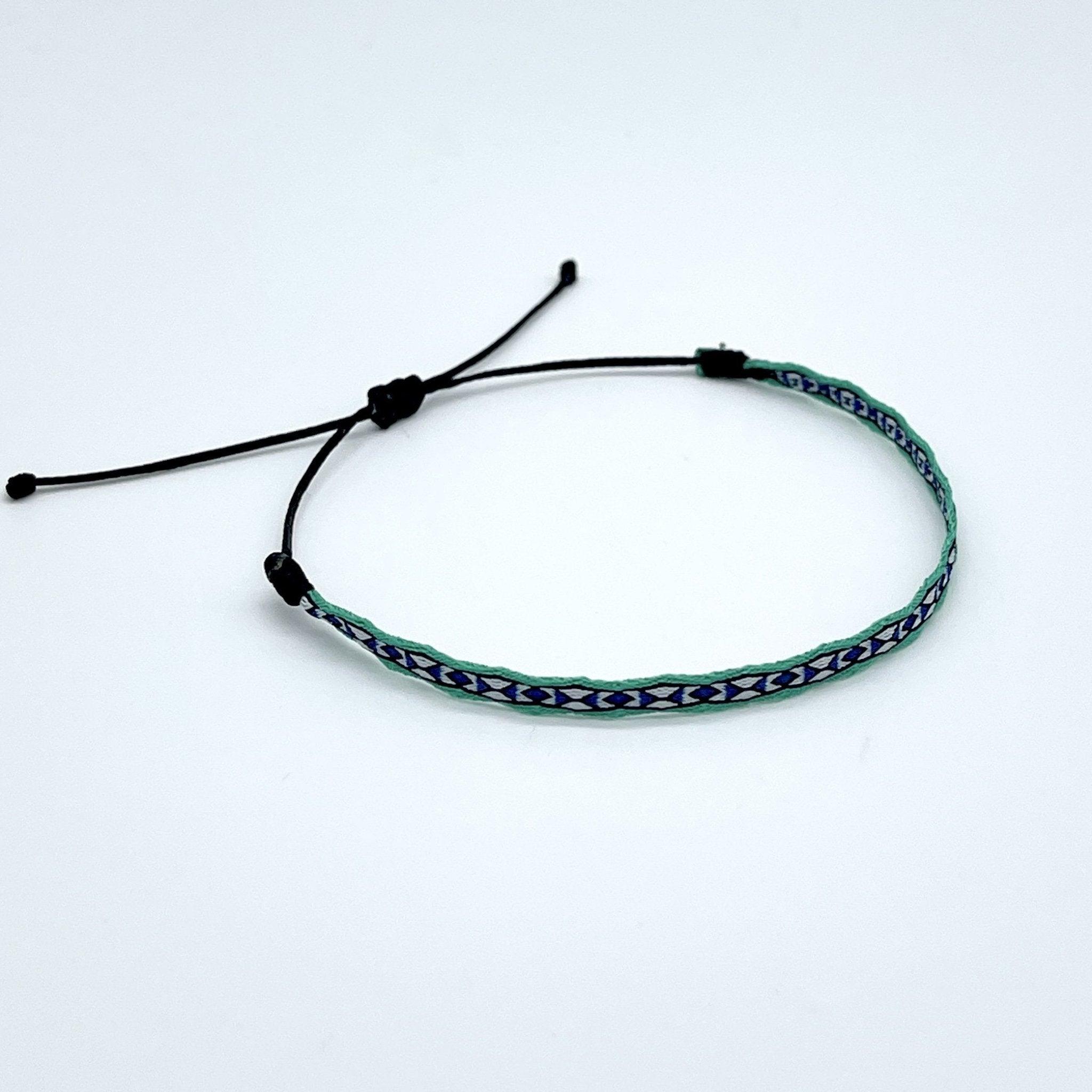 Handmade Purnama Bracelet (Blue/Grey) - Kompsós
