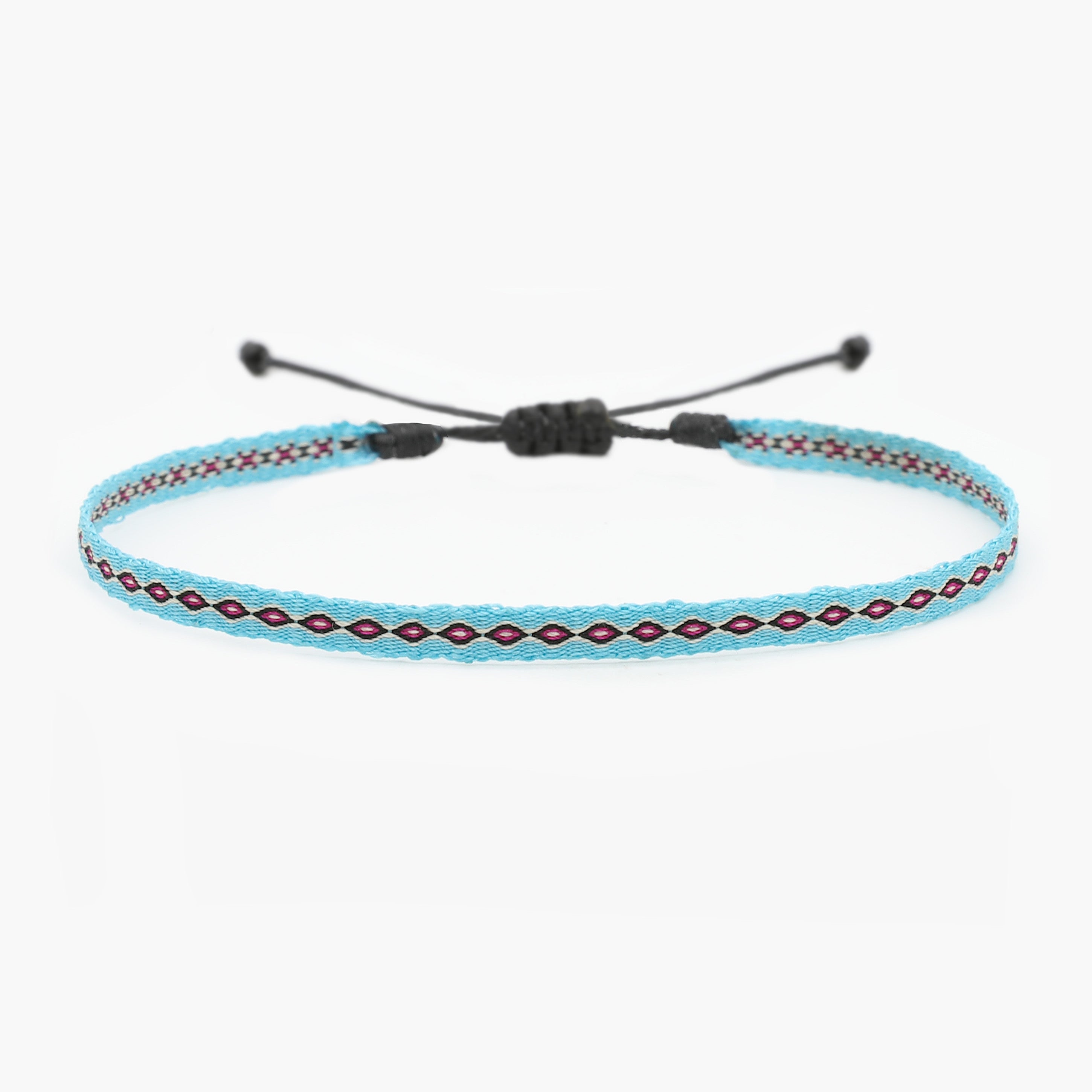Handmade Purnama Bracelet (Light blue)