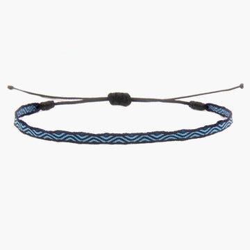 Handmade Purnama Bracelet (Blue/Grey)
