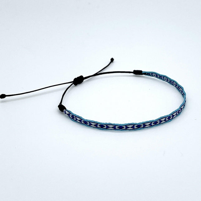 Handmade Purnama Bracelet (Riviera Blue) - Kompsós