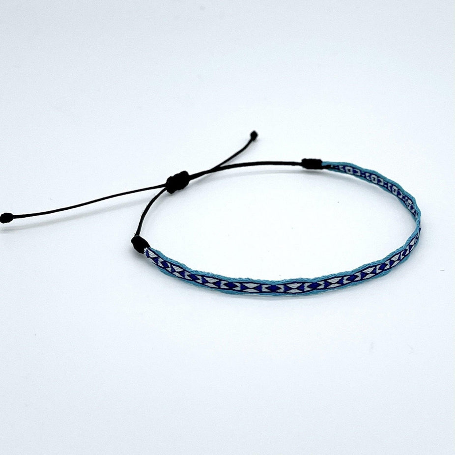 Handmade Purnama Bracelet (Riviera Blue) - Kompsós