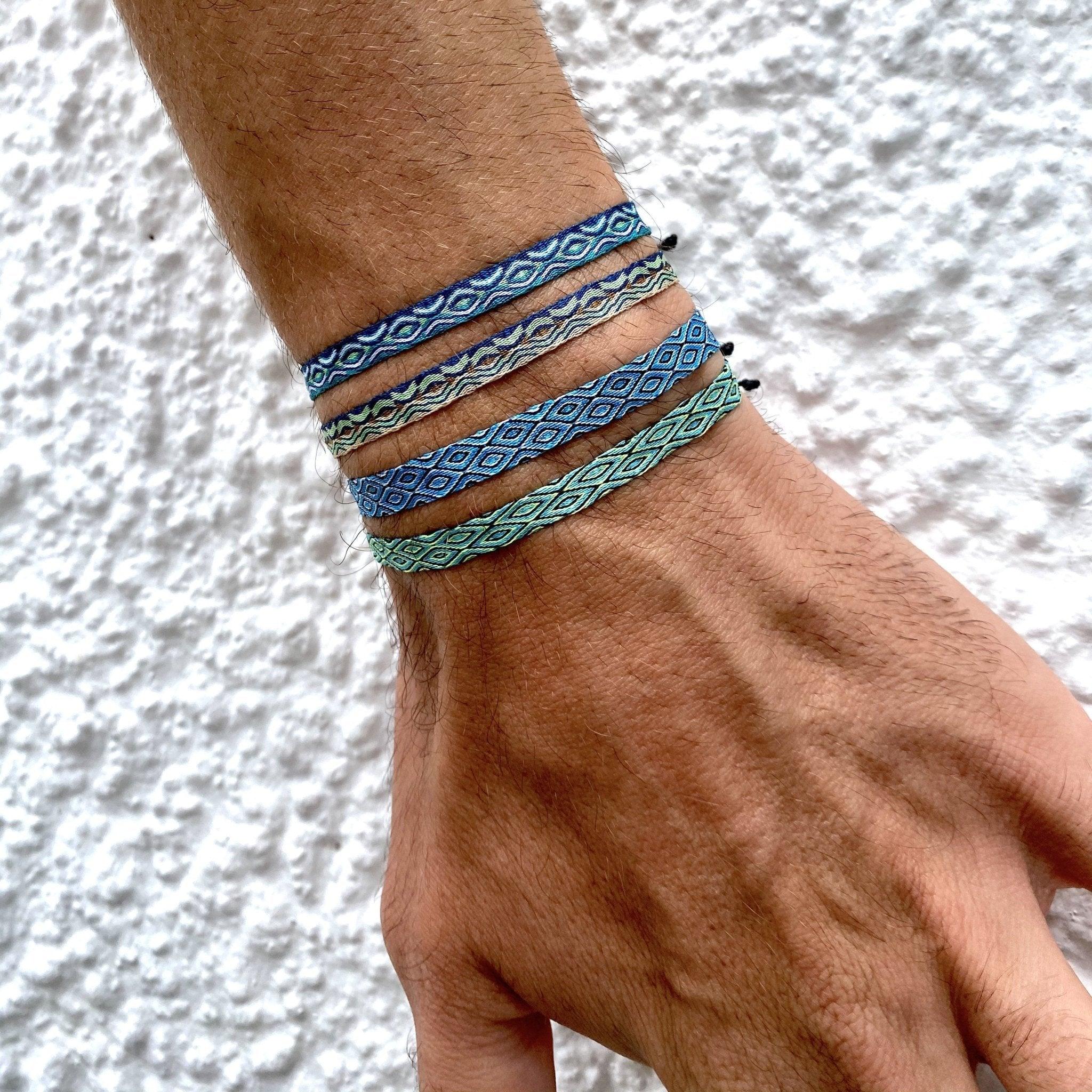 Handmade Purnama Bracelet (Shade of Blue) - Kompsós