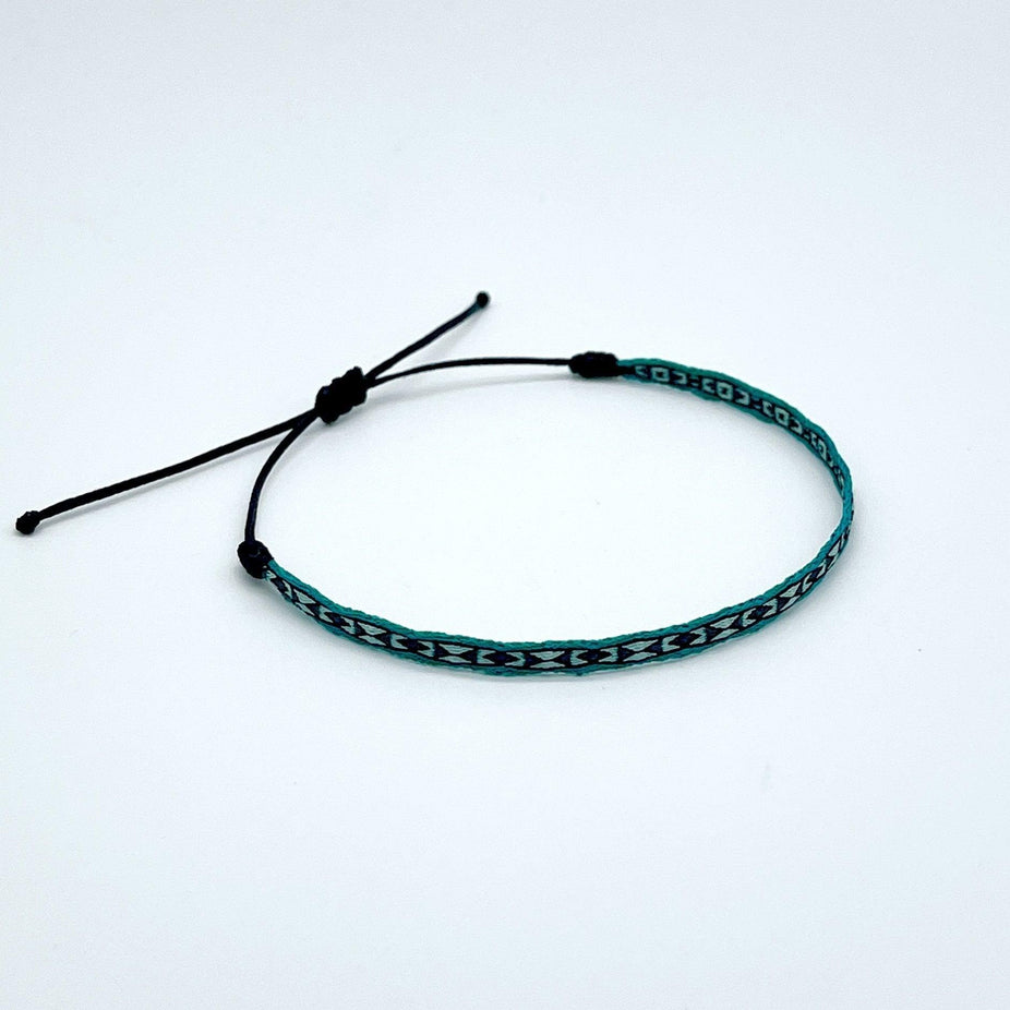 Handmade Purnama Bracelet (Turquoise/Blue) - Kompsós