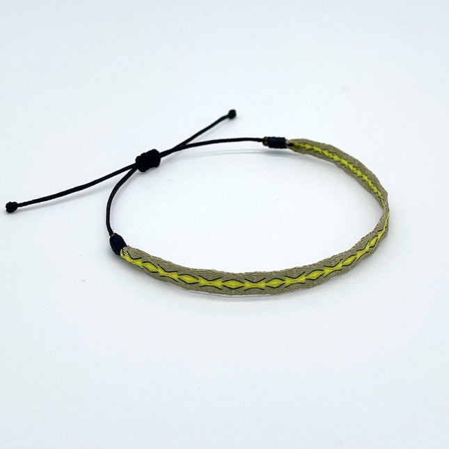 Handmade Purnama Bracelet (Yellow/Nude) - Kompsós