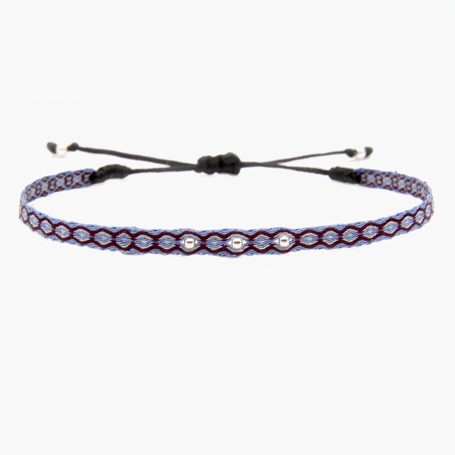 Handmade Silver Purnama Bracelet 34 - Kompsós
