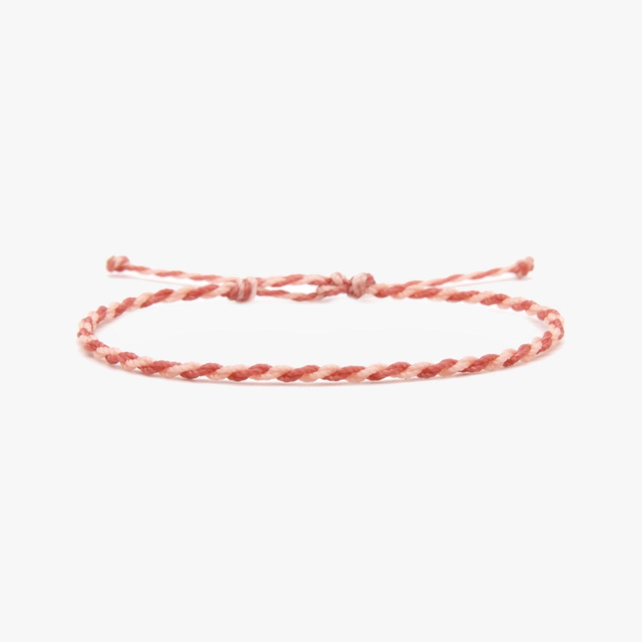 Mini Cable Bracelet (Orange/Pink)-Kompsós