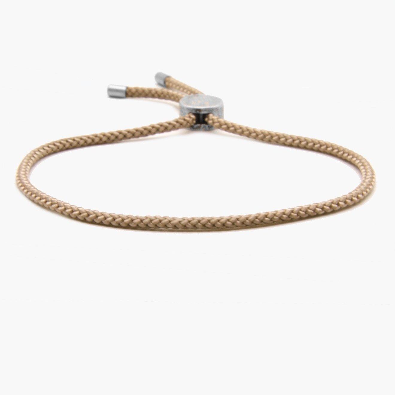 Nylon String With Adjustable Button (Taupe)-Kompsós