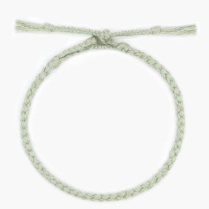 Pranayama Cotton Bracelet (Grey)-Kompsós