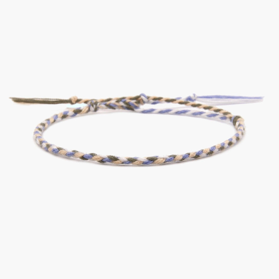Pranayama Cotton Bracelet (Multicolors)-Kompsós