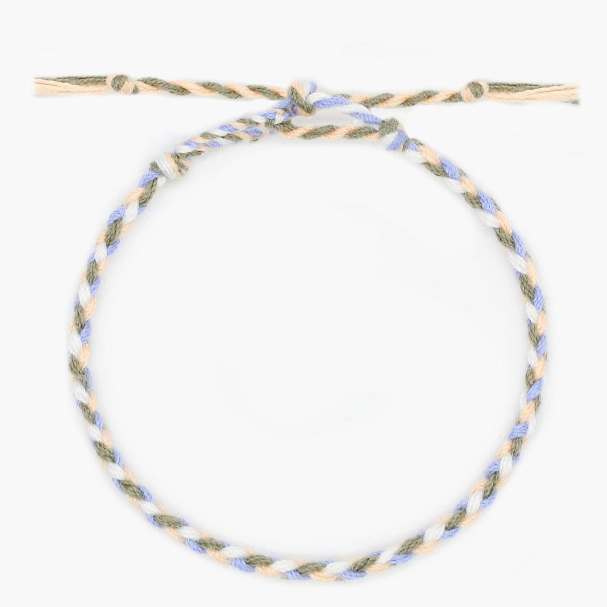Pranayama Cotton Bracelet (Multicolors)-Kompsós