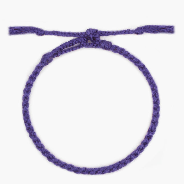 Pranayama Cotton Bracelet (Night Blue)-Kompsós