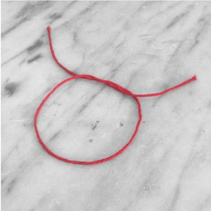 The Red Self Knot Kabbalah-Kompsós