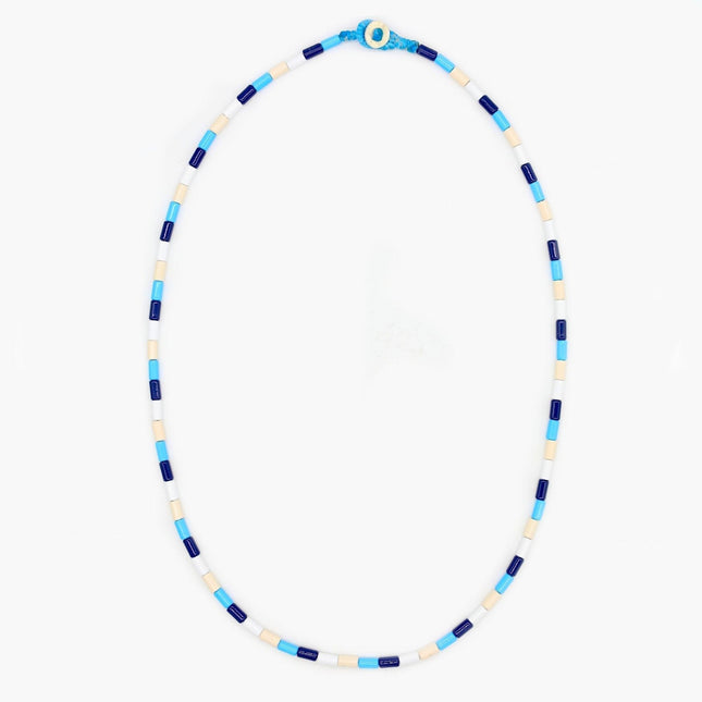 Tube Beads "Mazatlan" Necklace-Necklace-Kompsós