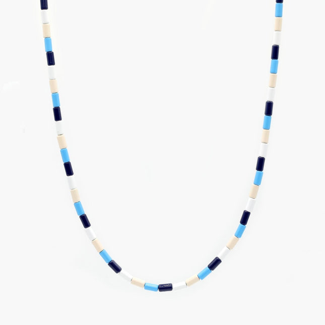 Tube Beads "Mazatlan" Necklace-Necklace-Kompsós